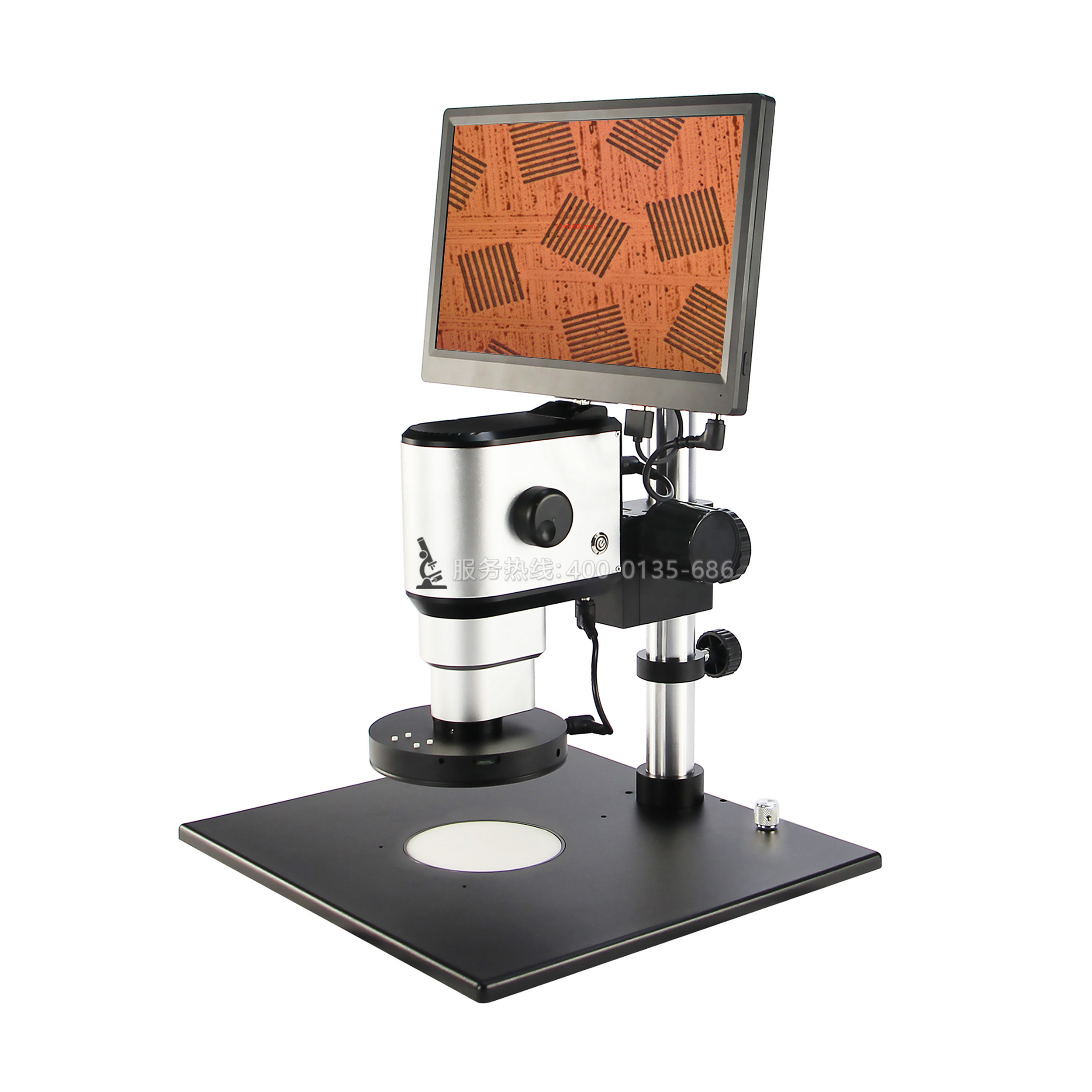 ATM110AM电动变倍4K智能测量视频一体机视频显微镜
