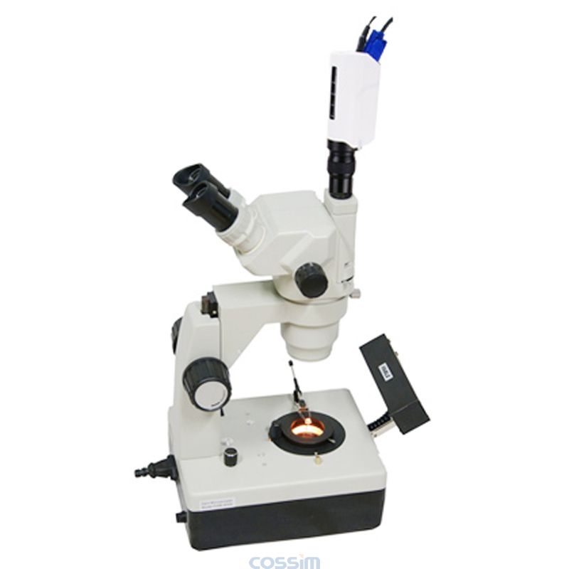 FGM-U5S-10三目连续变倍 宝石显微镜 珠宝 宝石鉴定显微镜